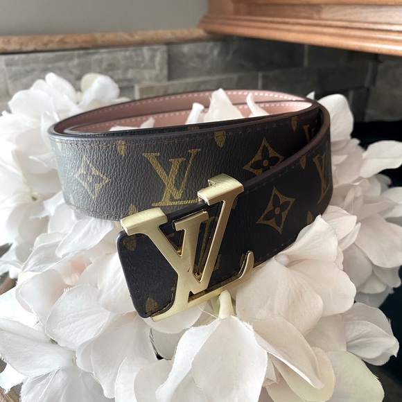 Louis Vuitton Brown Monogram Belt - Picture 1 of 8